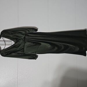 Revelry Women's Shimmering Olive Dress